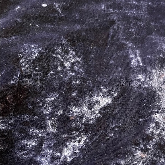 Anthropologie Elegant Navy Velvet Women's Top - Picture 4 of 7